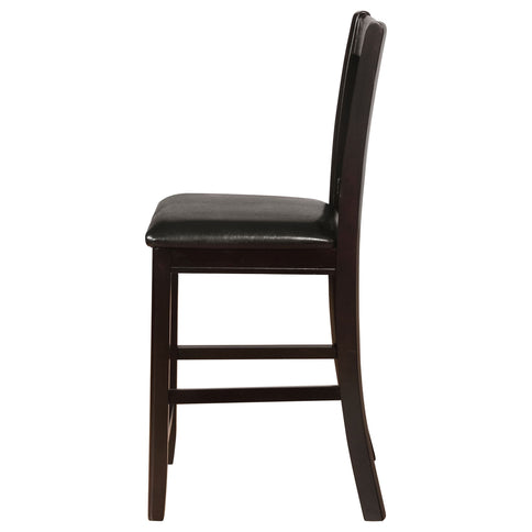 Lattice Back Counter Height Stools (Set of 2)