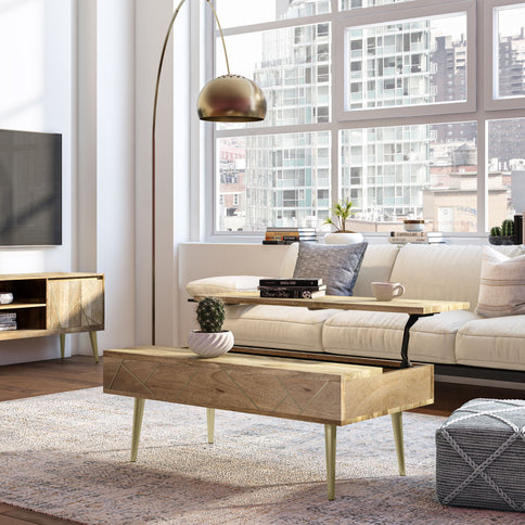 Jager - Lift Top Coffee Table Handcrafted