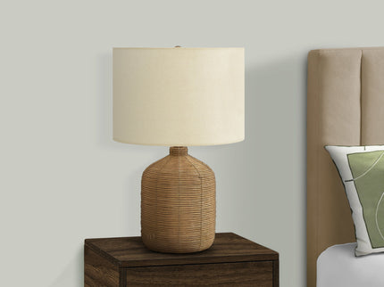 Lighting, Table Lamp, Rattan, Modern
