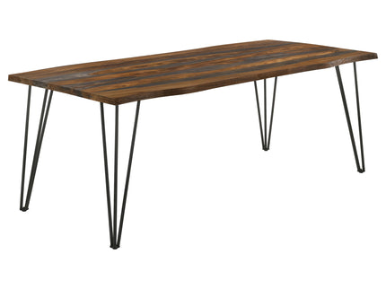 Neve - Sheesham Live Edge Dining Table - Gray