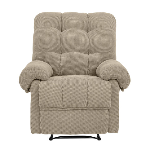 Manual Recliner, Padded Footrest