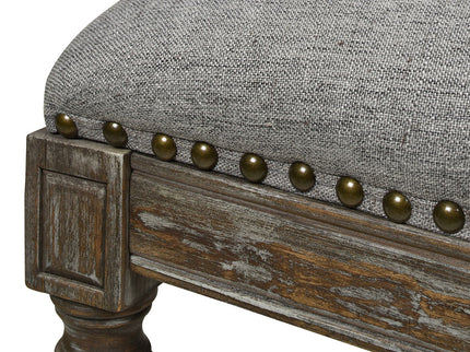 Triomphe - Rattan Wicker High Back Armless Counter Bar Stool