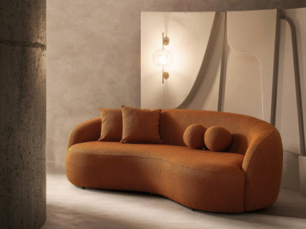 Drake - Japandi Style Curvy Boucle Sofa