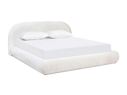 Archie Puffy Grounded - Upholstered Platform Bed