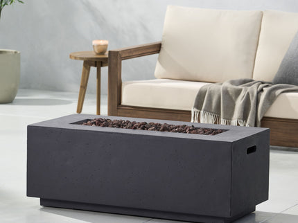 Contemporary Outdoor 40, 000 Btu Propane Fire Pit