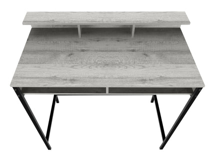 Computer Desk For Home Office, Standing, Storage Shelves, Laptop, Contemporary & Modern
