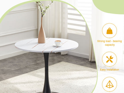 Ergonomic Round Dining Table For Kitchen