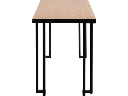 Roman - Industrial Desk - Black / Natural