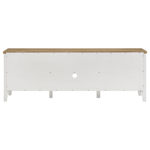 Evanston - 2 Door Stand - White