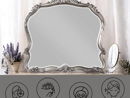 Ariadne - Mirror - Antique Silver