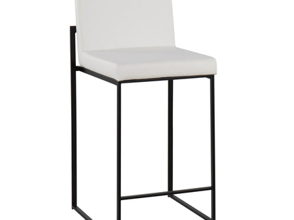 Fuji - Contemporary Modern Elegance, High Back Counter Stool