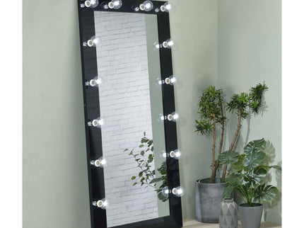 Theron - Floor Mirror With LED Lighting