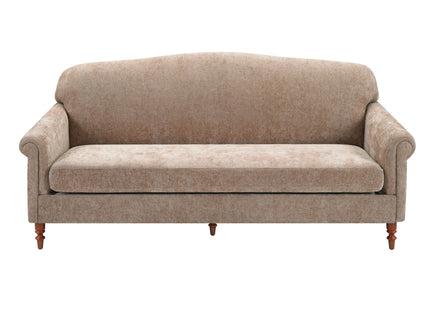 Loveseat Sofa, 2 Seater Couch With Rolled Arms