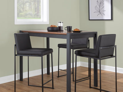 Fuji - Contemporary High Back Barstool Elegant Design