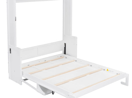 Murphy Bed With Desk, LED Lights And USB Charging Station