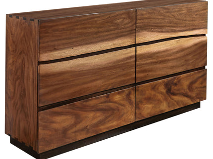 Beverly - 6 Drawer Dresser - Walnut