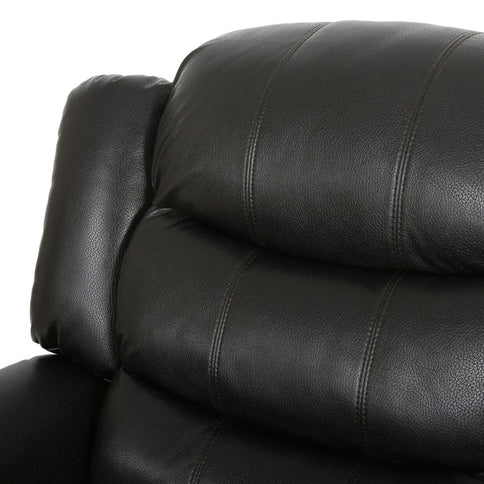 Classic Design Recliner, Upholstery Recliner, Glider Recliner - Black Berry