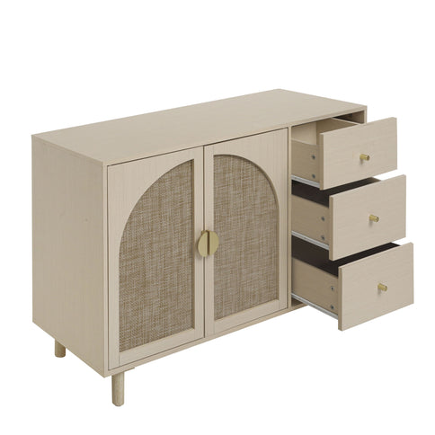 2 Door 3 Drawer Cabinet, Adjustable Storage System