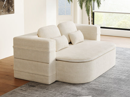 2 In 1 Foldable Sofa Bed With Multi Functional Blanket