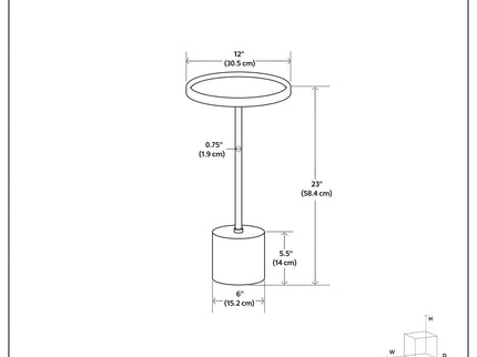 Turner - Side Table