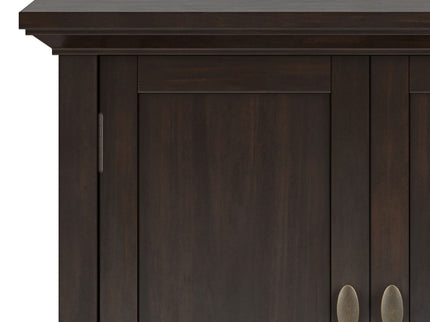 Redmond - Low Storage Cabinet - Brunette Brown