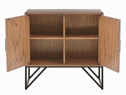 Krista - Accent Cabinet With Magnetic Doors - Brown