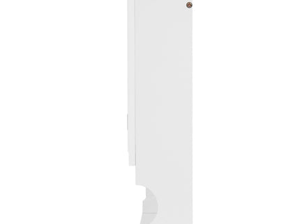 Wall-Mounted Mirror Medicine Cabinet With Adjustable Shelf And Open Shelves, Bathroom Storage Cabinet Over Toilet - White