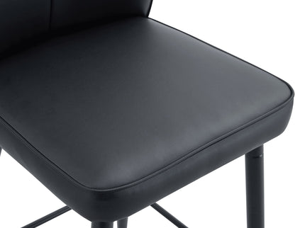 Modern Style Chair With Sleek Backrest Design (Set of 2)
