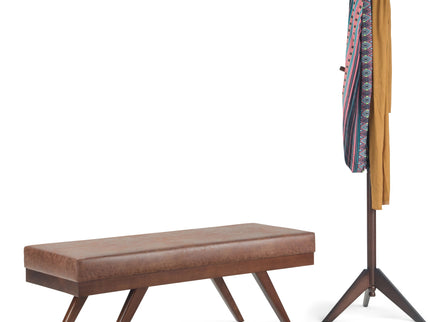 Chanelle - Mid-Century Ottoman Bench