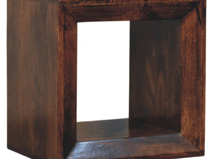 Solis - Open Side Table - Brown