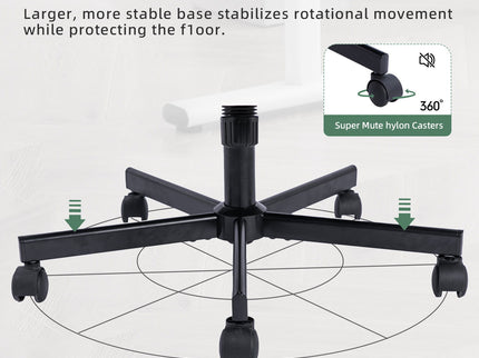 Criss Cross Office Chair With Adjustable Height, Ergonomic Design