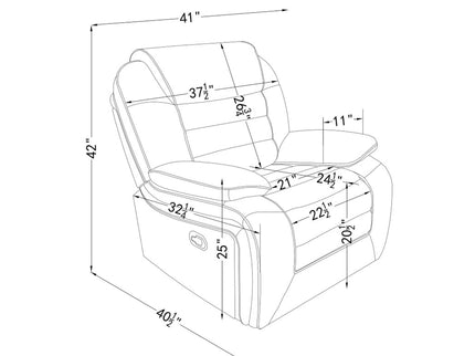 Lucius - Reclining Set
