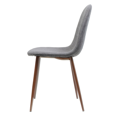 Elegant Dining Chair Set With Fabric