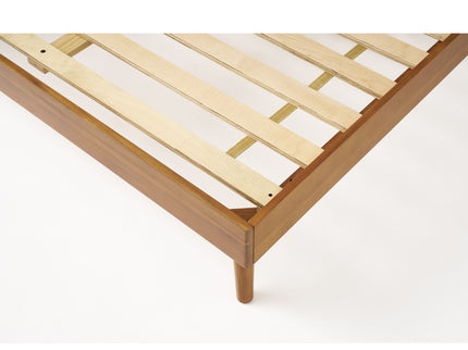 Okioki - Mid-Century Wood Bed