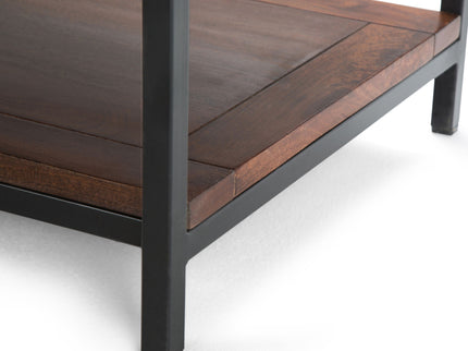 Skyler - Coffee Table - Dark Cognac Brown
