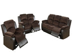 Dark Brown / 3 Pc. Sofa, Loveseat, Chair