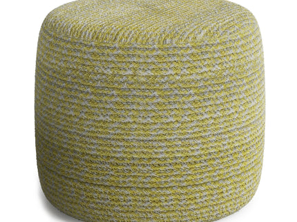 Bayley - Versatile Round Braided Pouf