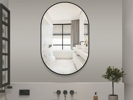 Modern Framed Bathroom Vanity Mirror