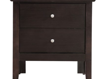 English Dovetailed Drawers Nightstand