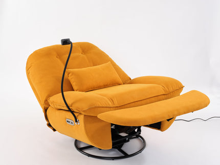 Power Recliner Swivel Glider USB Charger With tooth Music Player, Sleep, Working, Game And Leisure