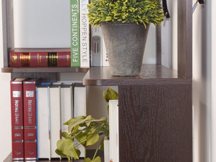 L-Shaped Corner Bookshelf