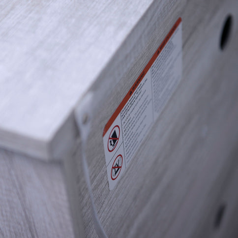 Elegant Sideboard With 2 Acrylic Mirrored Doors, Adjustable Shelf Storage