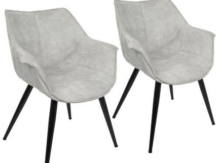 Wrangler - Industrial Chair (Set of 2) - Light Gray