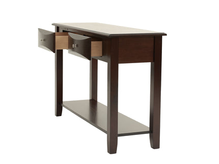 Simple Style Table With Shelf