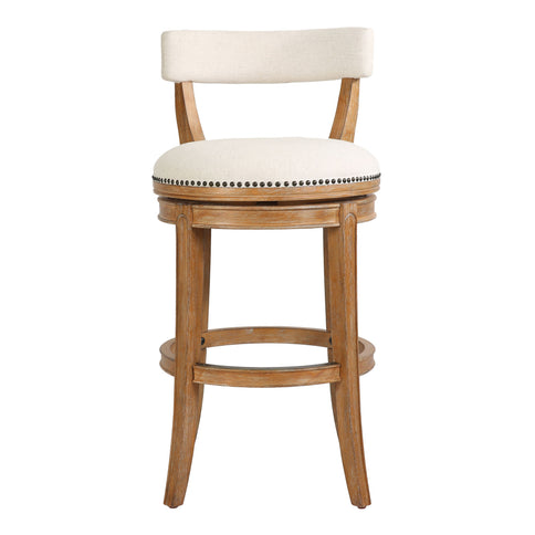Stool & Upholstered Seat And Back
