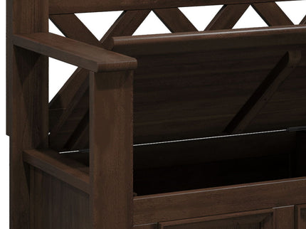 Amherst - Compact Entryway Storage Bench
