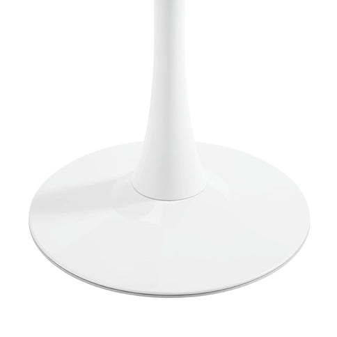 Mid-Century Tulip Table With Round Top, Pedestal Base
