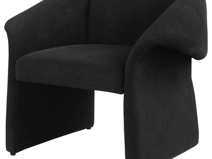 Mcdonald - Upholstered Sloped Arm Accent Chair - Black