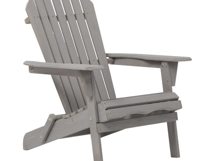 Oversize Outdoor Folding Adirondack Chair, Patio Chair For Garden