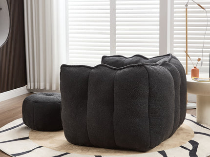 Soft Bean Bag Chair With High Resilient Foam